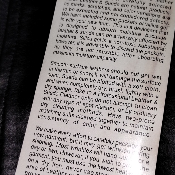 Metrostyle NWT Genuine leather panel straight skirt size 6, zipper - Picture 6 of 10